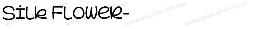 Silk Flower字体转换